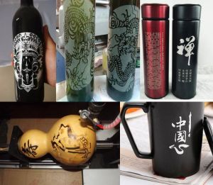 襄樊襄城区酒瓶葫芦工艺品激光雕刻机